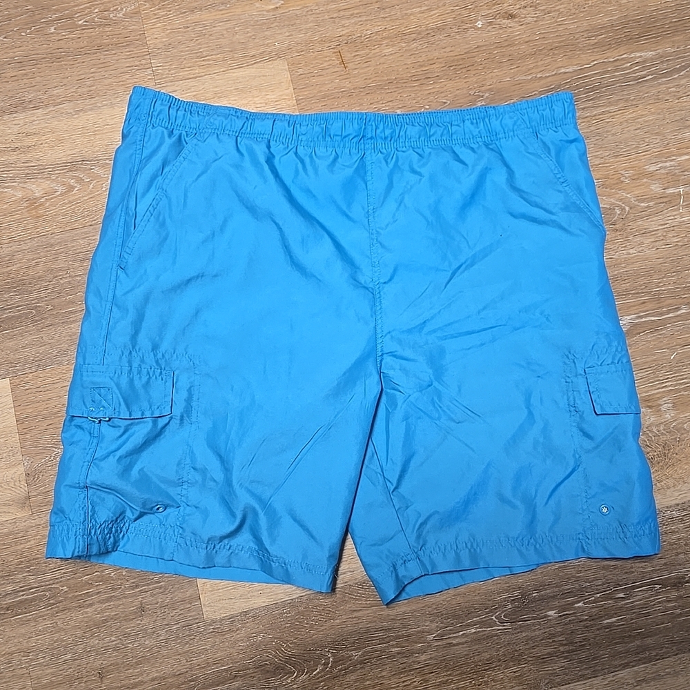 Men's Blue Swim Trunks